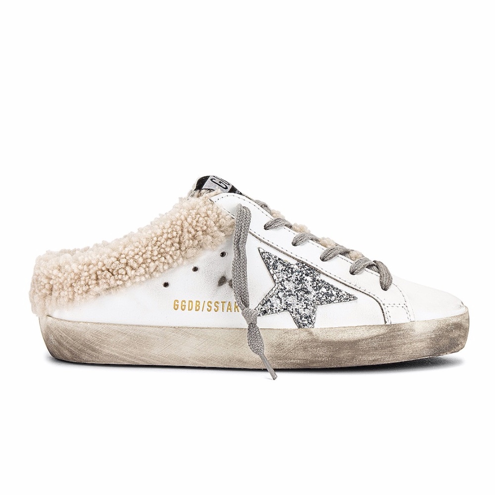 - NEW Golden Goose Superstar Sabot Shearling Sneaker BX16